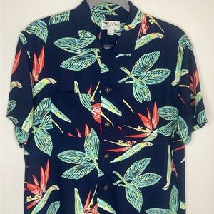 J.Crew Cotton-viscose camp-collar shirt in print M